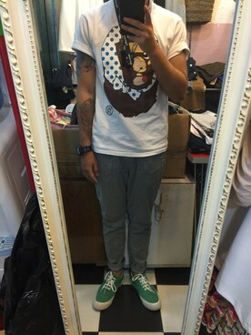 和和哥浩浩弟何青さんのコーディネート