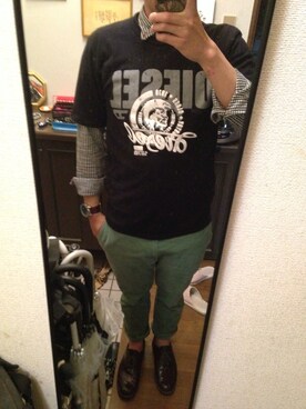 ヤットさん（メンズ・175cm）の春コーディネート