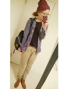 もーりさん（レディース・167cm）の秋コーディネート