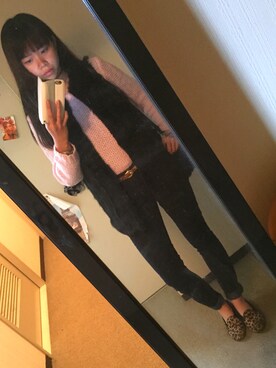 「#ファー」｜Harukaさん（レディース・164cm）の秋コーディネート