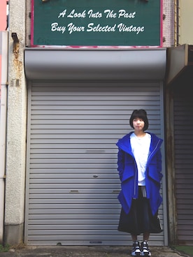 「chloma（クロマ）のアイテム」を使った、 Maeさん（レディース・162cm）の冬コーディネート
