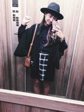 恬さん（レディース・162cm）の秋コーディネート