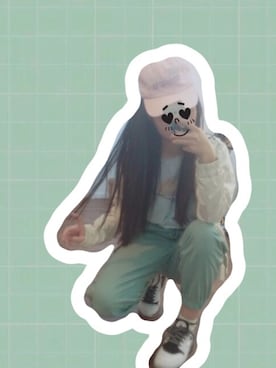 米线さん（レディース・165cm）の春コーディネート