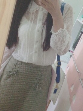 米线さん（レディース・165cm）の夏コーディネート