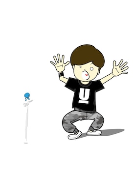 3KFUL ARTさん（メンズ・165cm）の春コーディネート