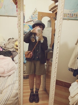 有希さん(レディース・153cm)の秋コーディネート