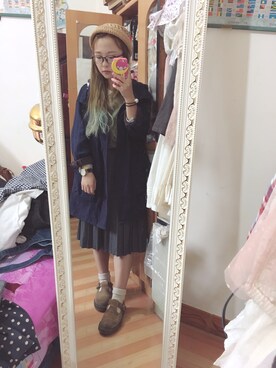 有希さん（レディース・153cm）の秋コーディネート