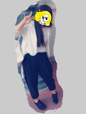 「きれいめスタイル」｜「アイテム（その他アウター）」を使った、mamさん（レディース・152cm）の秋コーディネート