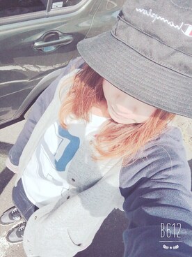 「Champion（チャンピオン）のアイテム（スタジャン）」を使った、yrc.さん（レディース・164cm）の春コーディネート