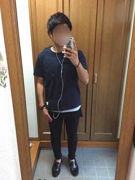 「同じようなコーディネートばっかり」｜よっちゃんさん（メンズ・173cm）の春コーディネート