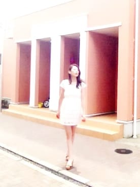 「Soareak（ソアリーク）のアイテム（シューズ）」を使った、MEGUMIさん（レディース・169cm）の夏コーディネート