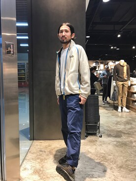 「MUJI」｜「アイテム（その他アウター）」を使った、SUPER_CUBさん（メンズ・174cm）の秋コーディネート