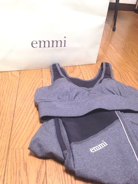 「emmi（エミ）のアイテム（その他、ブルー系）」を使った、あやこさん（レディース・167cm）の春コーディネート