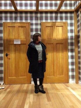 「McGREGOR CLASSIC（マックレガークラシック）のアイテム（トップス）」を使った、Yukoさん（レディース・152cm）の冬コーディネート