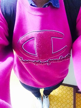 「スエット」｜^Riho^さん（レディース・157cm）の春コーディネート