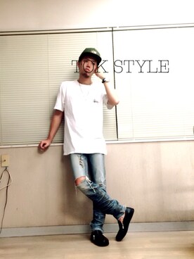 ☆TOK★さん（メンズ・177cm）の夏コーディネート