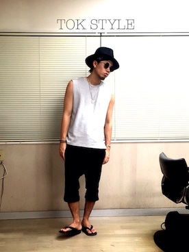☆TOK★さん（メンズ・177cm）の夏コーディネート