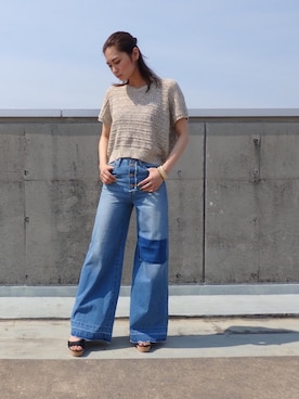 Natsumi  Moritaさん（レディース・168cm）の春コーディネート