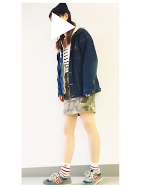 佐藤さん(レディース・157cm)の秋コーディネート