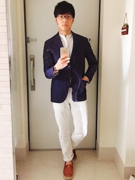「セレブ風」｜Miloさん（メンズ・174cm）の春コーディネート