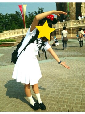 「patagonia（パタゴニア）のFuego Pack 32L（バックパック/リュック、ブラック系）」を使った、こいちゃんさん（レディース・155cm）の夏コーディネート