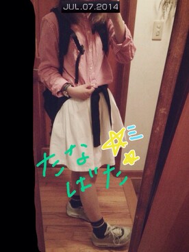 「patagonia（パタゴニア）のFuego Pack 32L（バックパック/リュック、ブラック系）」を使った、こいちゃんさん（レディース・155cm）の夏コーディネート