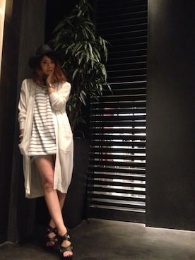 「アイテム（ワンピース/ドレス）」を使った、SUZUKAさん（レディース・164cm・10代）の夏コーディネート