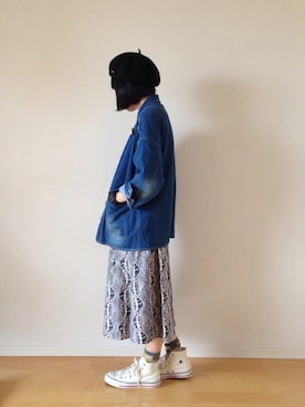 「Kukka Lucca（クッカ　ルッカ）のアイテム」を使った、ゆかさん（レディース・155cm）の秋コーディネート