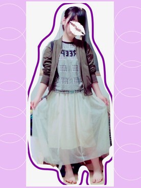 ぽよ川ぷに子さんのコーディネート