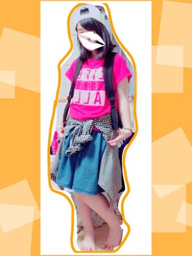 ぽよ川ぷに子さんのコーディネート