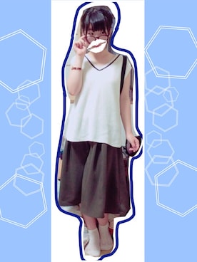 ぽよ川ぷに子さんのコーディネート