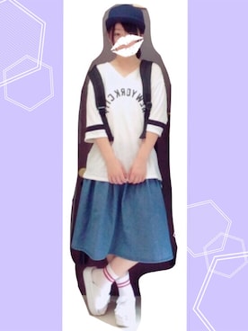 ぽよ川ぷに子さんのコーディネート