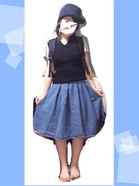 ぽよ川ぷに子さんのコーディネート