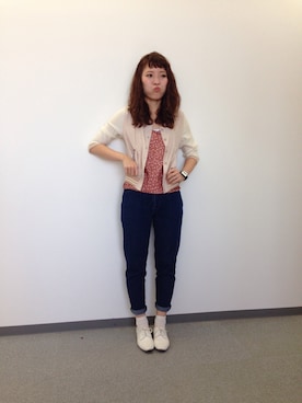 「アイテム（ドレスシューズ）」を使った、tomonさん（レディース・156cm）の冬コーディネート