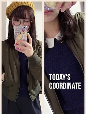 「m.mOrchestra（エムエムオーケストラ）のアイテム」を使った、yukinkoさん（レディース・157cm）の秋コーディネート