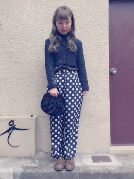 「アイテム（ハンドバッグ）」を使った、JuRianさん（レディース・155cm・10代）の春コーディネート