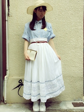 「アイテム（その他小物）」を使った、JuRianさん（レディース・162cm）の春コーディネート