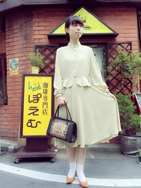 「ぺプラム」｜JuRianさん（レディース・162cm）の秋コーディネート