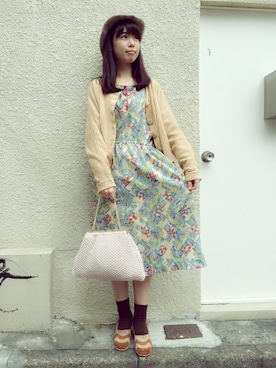 ワンピースを使った ちりめん のレディース人気ファッションコーディネート Wear