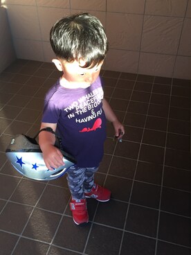 MEGUさん（キッズ・80cm）の春コーディネート