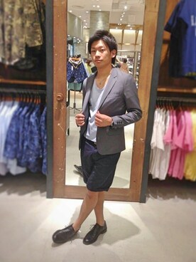 ひろろさん（メンズ・165cm）の春コーディネート