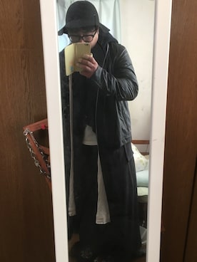 「MALAIKA（マライカ）のアイテム（パンツ）」を使った、りょーまさん（メンズ・160cm）の冬コーディネート