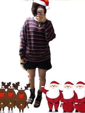 ゆいまーるさん（レディース・162cm）の冬コーディネート