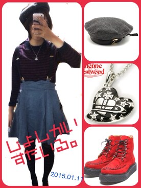 ゆいまーるさん（レディース・162cm）の冬コーディネート