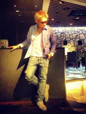 yuichi kanedaさん(メンズ・175cm)の冬コーディネート