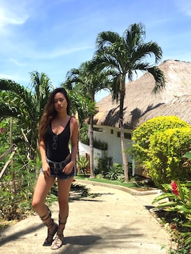 「boracay」｜Jennifer Hungさん（レディース・160cm）の夏コーディネート