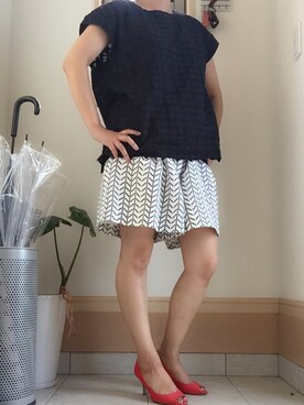「SWATi（スワティ）のアイテム」を使った、miemさん（レディース・150cm）の夏コーディネート