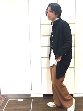 平澤貴広さん（メンズ・165cm）の春コーディネート