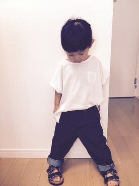 suuu☺︎さん（キッズ・90cm）の夏コーディネート