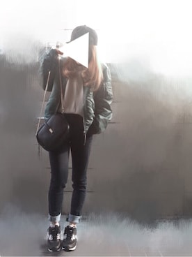 そらこさん（レディース・145cm）の冬コーディネート